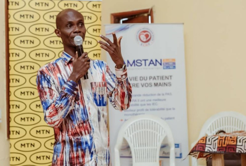 Albert Boté Dagou, fils du village, a prononcé la conférence sur le modèle de développement