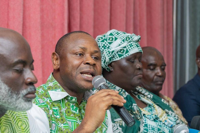 Le porte-parole du collectif, Dosso Aboubakari, membre du bureau politique. (Ph: Dr)