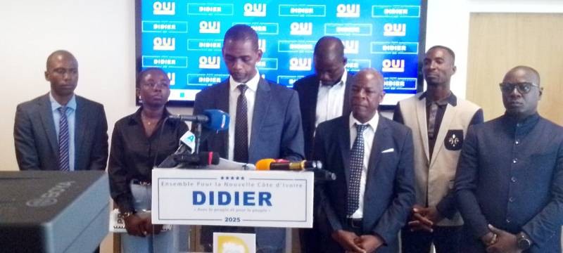 Didier Abokan, candidat déclaré à la présidentielle de 2025. (Ph: Dr)