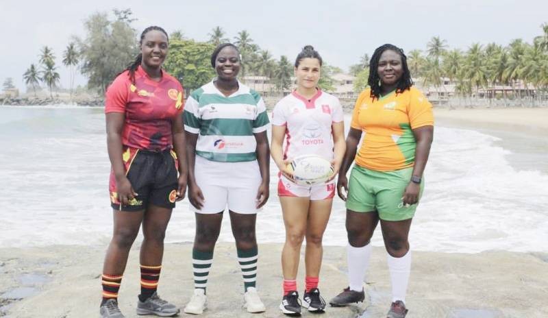Les capitaines des sélections féminines gonflés à bloc à San Pedro. (Ph: Dr)