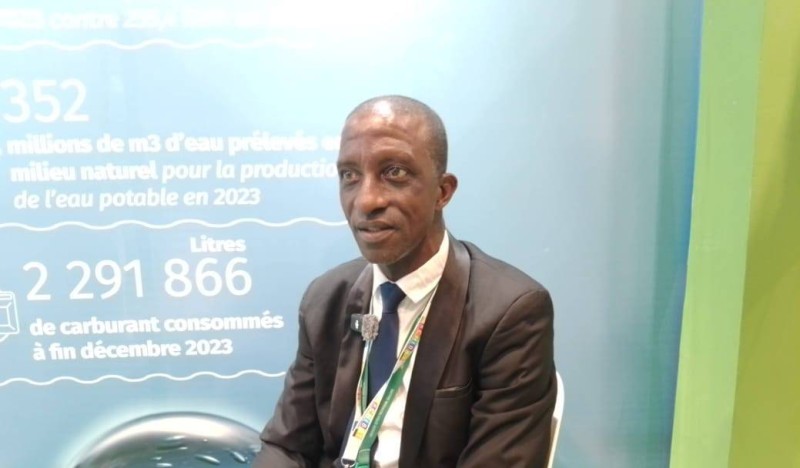 M. Sery Gbada Célestin sous-directeur maintenance et exploitation réseau à la Sodeci