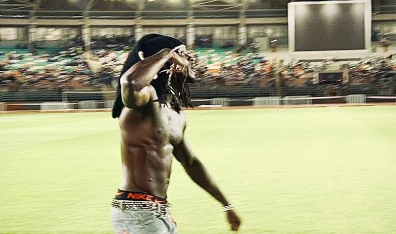 L'artiste Himra était en concert au stade de Korhogo. (Ph: Dr)