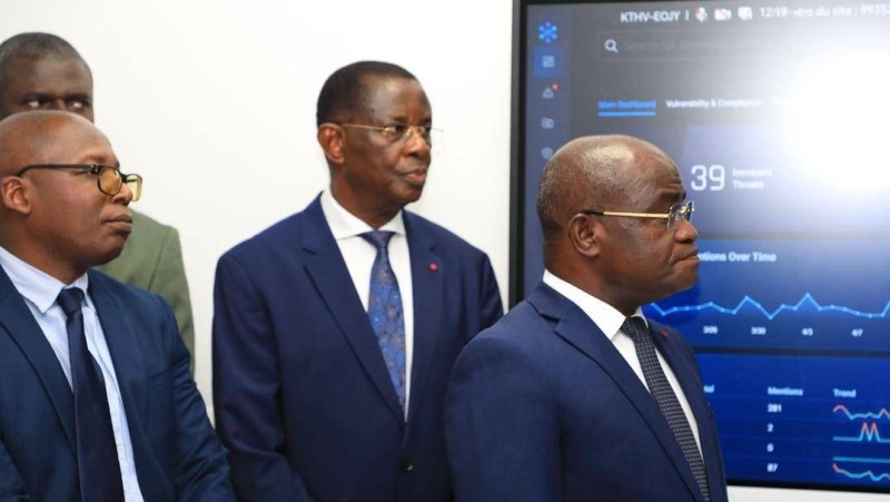 Le ministre Konaté à l'Anssi