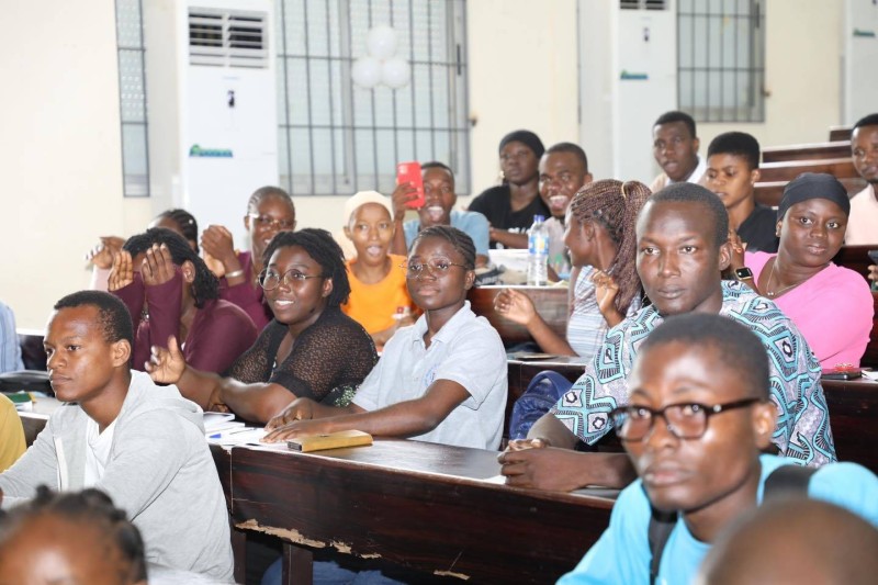 Les étudiants ont écouté attentivement les conseils. (DR)