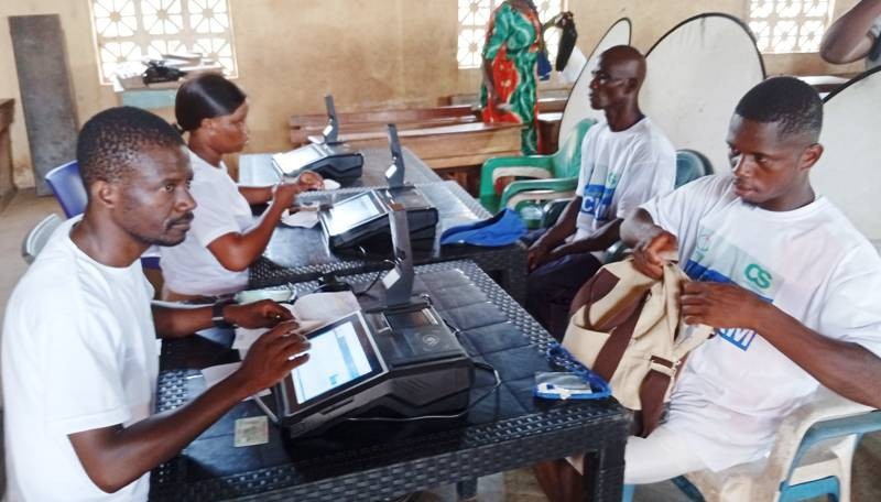 Les populations se sont faites enrôler massivement. (Ph: Dr)