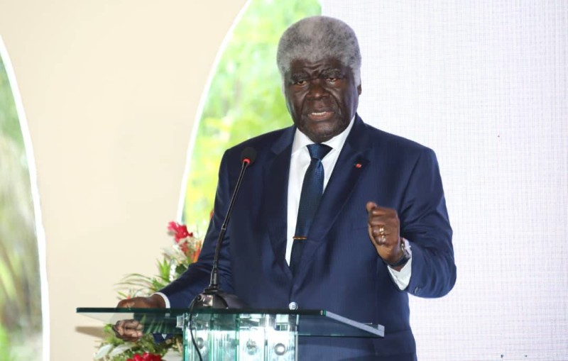 Le Premier ministre, Robert Beugré Mambé (Ph: Abdoulaye Coulibaly)