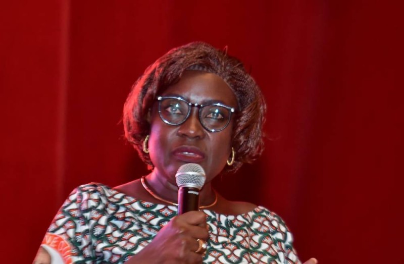 La ministre Mariatou Koné à Yamoussoukro