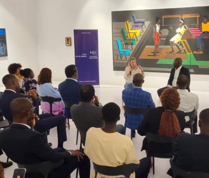 Plusieurs anciens étudiants d'HEC ont pris part au lancement du club. (Ph: Dr)