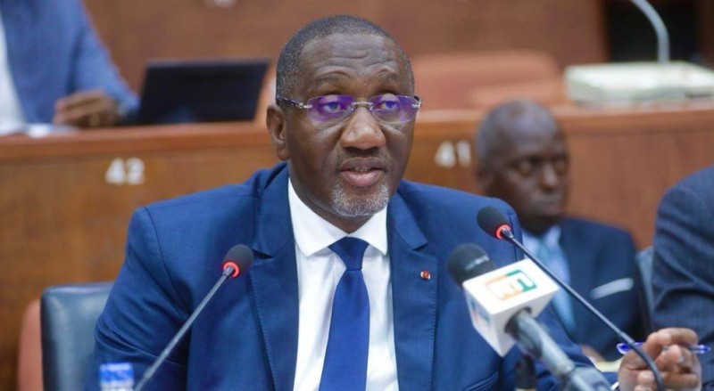Le ministre Souleymane Diarrassouba a convaincu les sénateurs de la CAEF. (Ph: Dr)
