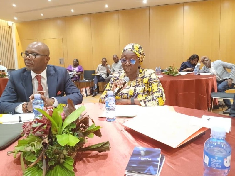 La directrice de la promotion des personnes handicapées, Silué Mariame, a réaffirmé la volonté de la Côte d'Ivoire relever les défis liés à l’inclusion. (Dr)
