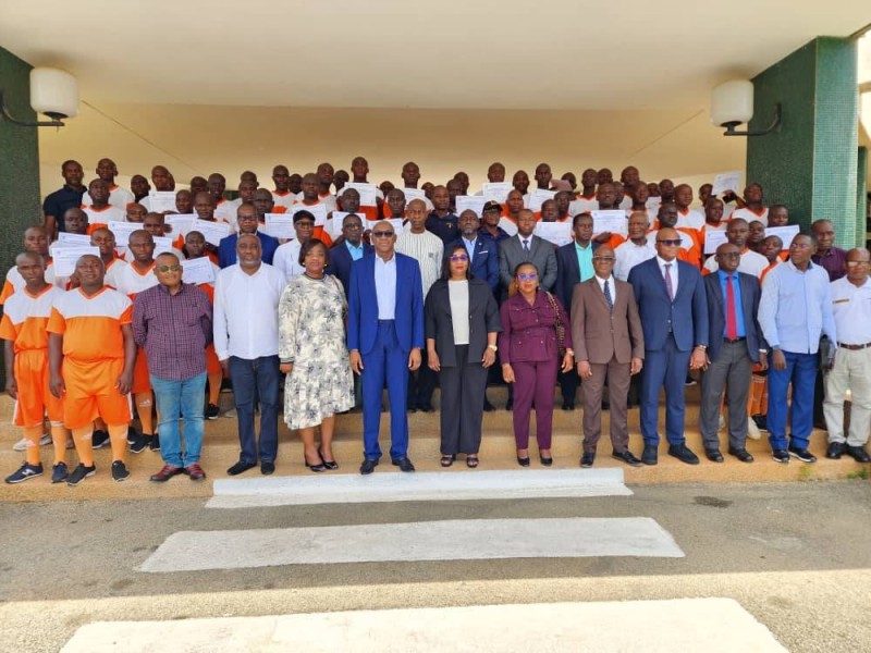 La formation a porté essentiellement sur le civisme en entreprise. (Ph: Dr)