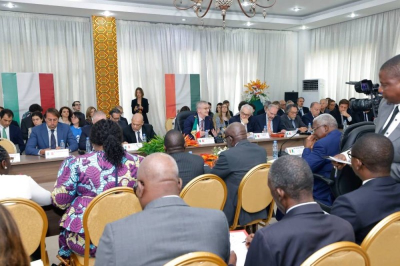 S.E.M Stefano Gatti, Directeur Général de la Coopération au Développement d’Italie, a salué le dynamisme de la collaboration avec la Côte d’Ivoire.