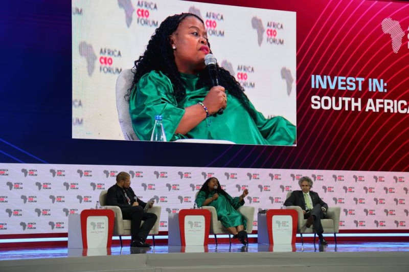 La délégation sud-africaine a présenté les offres des investisseurs aux partenaires mondiaux présents à Ceo Africa Forum. (DR)