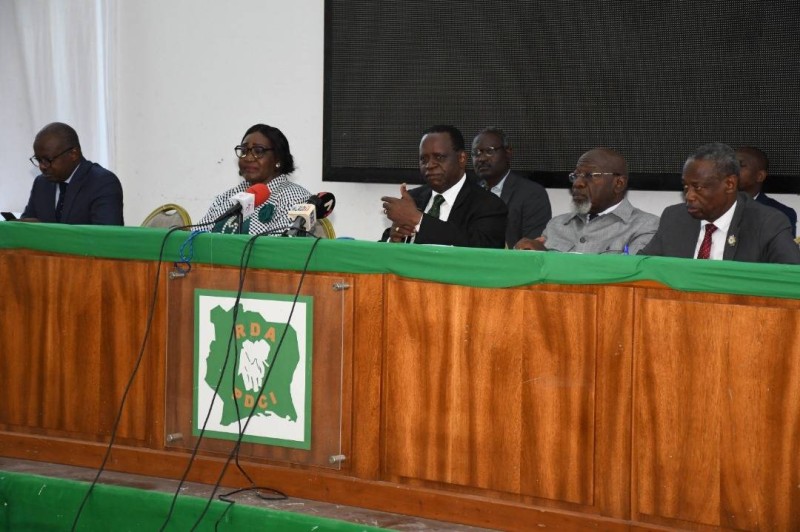 Le vice-président du Pdci-Rda a dévoilé les grands axes du programme de Tidjane Thiam. (Ph: Dr)