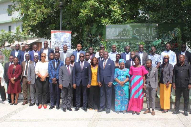 Cette rencontre a été présidée par le directeur de cabinet adjoint du ministère de l’Économie, du Plan et du Développement, Prof. Clément Kouakou. (Ph: Dr)