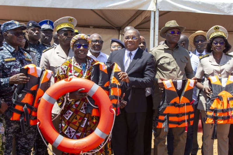 Les populations de Tiaha et Adiaké invitées au respect des consignes de navigation dans les eaux. (Ph: Dr)