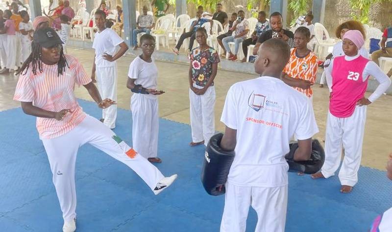 Ruth Gbagbi se projette déjà dans le futur. (Ph: Dr)