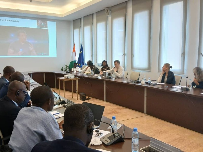 Cette formation a été meublée de réseautage et partage d’expériences en matière de gestion de fake entre les participants. (Ph: Dr)