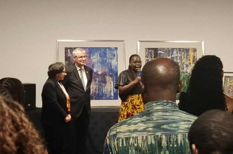 La présentation de Mme Veltin (Ph: Salif D. CHEICKNA)