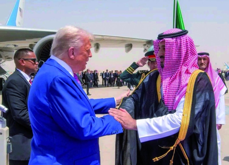 Le Président Donald Trump est arrivé au Qatar, au deuxième jour de sa visite dans le Golfe
