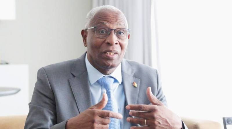 Le Premier ministre de la Guinée, Bah Oury. (Ph: Abdoulaye Coulibaly)