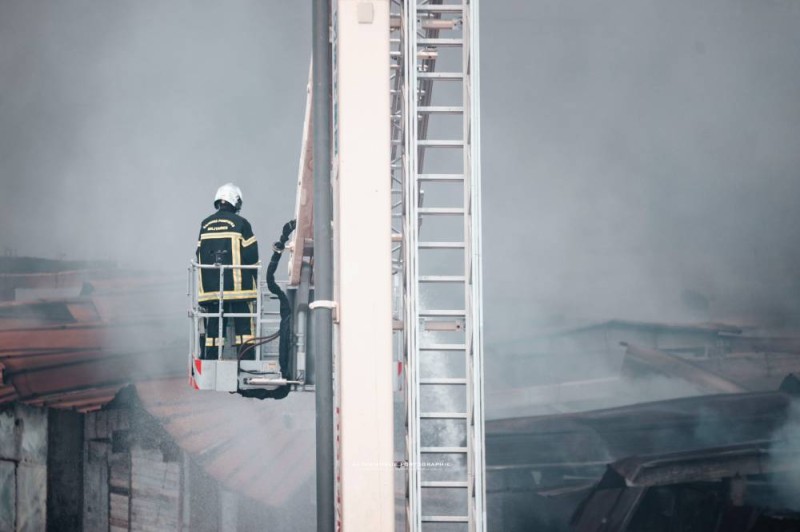 Les Sapeurs pompiers militaires ont réagi promptement
