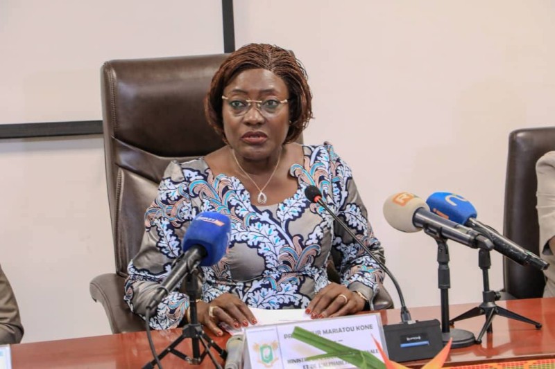 Mariatou Koné veut des résultats probants lors des examens à grand tirage. (DR)