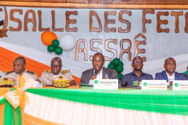Les populations de la région du Haut-Sassandra invitées à faire confiance au président de ladite région, Mamadou Touré. (Ph: Dr)