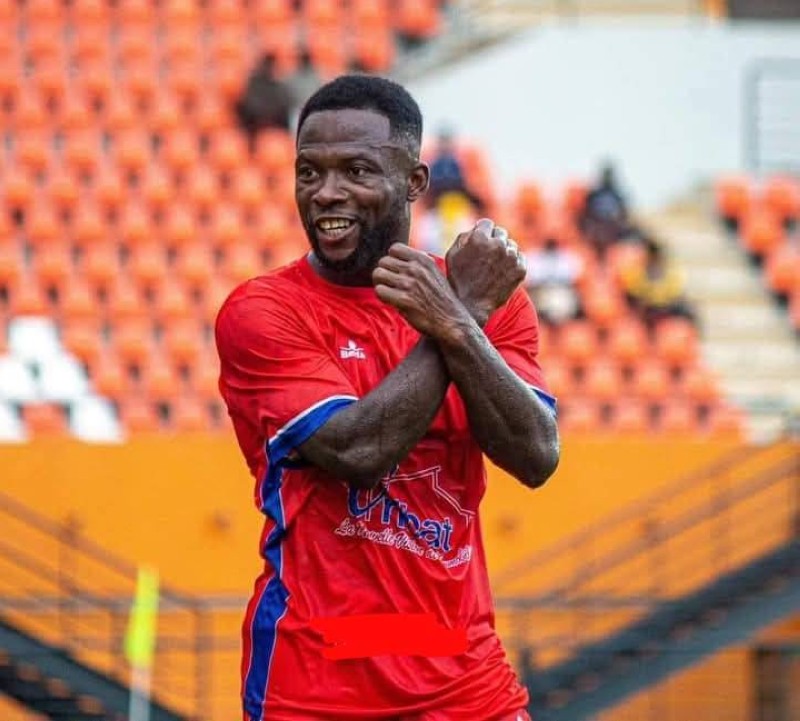 Aka Essis Baudelaire, l'un des artisans du sacre du Stade d'Abidjan cette saison. (Ph: Dr)