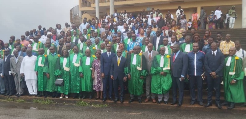 L'Ufr des Sciences de l'homme et de la société (Shs) était à l'honneur. (DR)