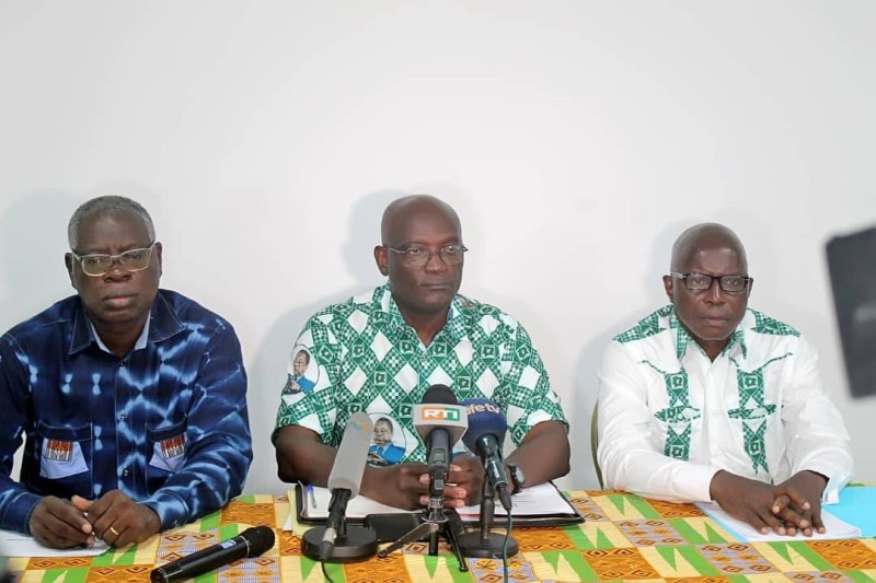 Des membres de la coordination des cadres. (Ph: Dr)