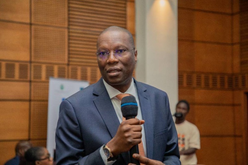 Le directeur général de l’Agence nationale de la sécurité des systèmes d’information (Anssi), le colonel major Guelpetchin Ouattara. (DR)