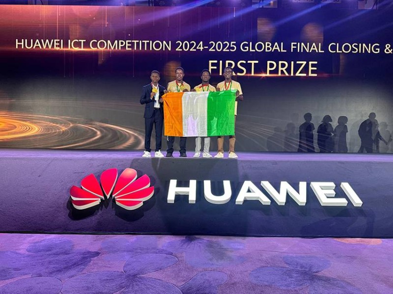 Trois étudiants ivoiriens brillent à la Finale Globale à Shenzhen en Chine