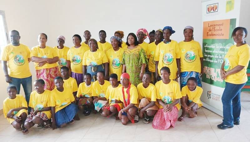 Une photo de famille pour immortaliser la tenue de cet atelier. (Ph: Dr)
