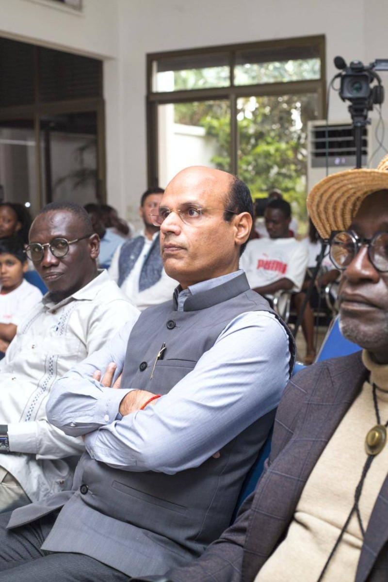 L'ambassadeur de l'Inde en Côte d'Ivoire. (Ph: Dr)