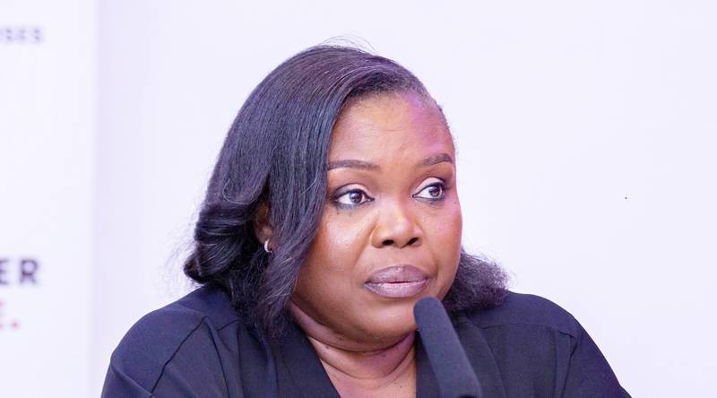 Patricia Zoundi Yao, présidente du Mouvement des petites et moyennes entreprises. (Ph: Dr)