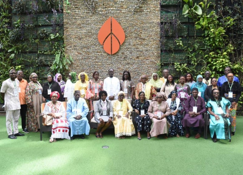 La coordinatrice du Fsrp, Maty Ba Diao (au centre) a exhorté les participants à répercuter les notions acquises dans leurs institutions respectives. (Ph: Dr)