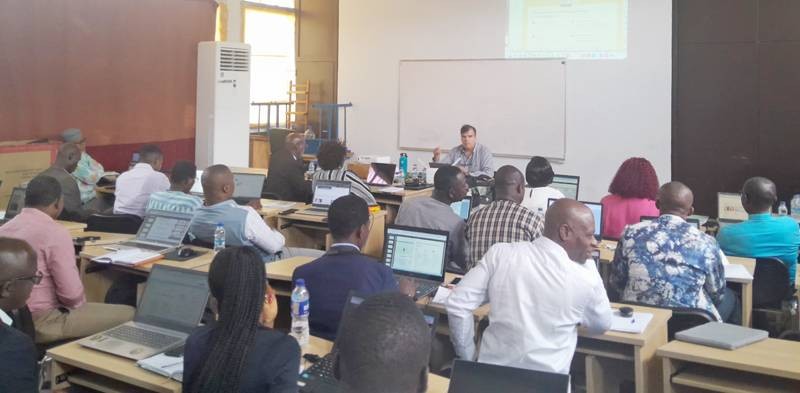 Une vue des participants au cours de la formation à l'Intelligence artificielle. (Ph: Dr)