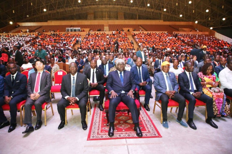 Cette cérémonie de clôture scientifique a été présidée par le Premier ministre, Robert Beugré Mambé. (Ph: Poro Dagnogo)