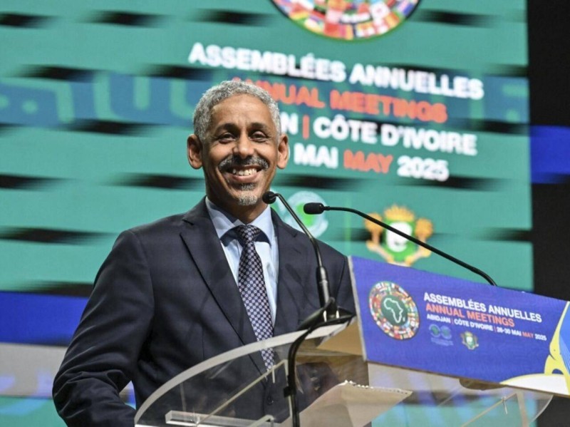 Le président élu de la Bad, Sidi Ould Tah (DR)
