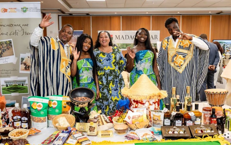Le stand de la Côte d’Ivoire a séduit les visiteurs avec ses produits agro-industriels et son artisanat raffiné.