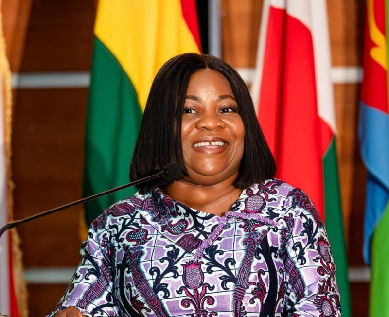 Son Excellence Madame Amani Sara, ambassadrice de Côte d’Ivoire au Royaume-Uni, orchestratrice de la cérémonie pour la deuxième année consécutive.