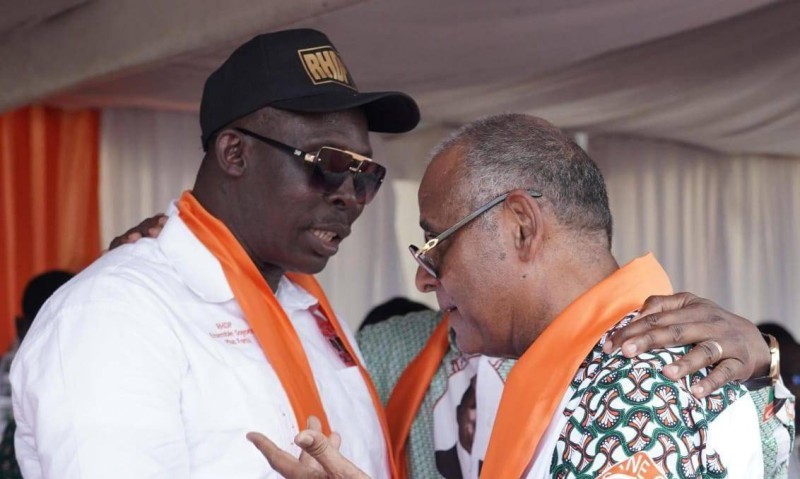 L'ex-premier ministre et son ex-collaborateur Inza
