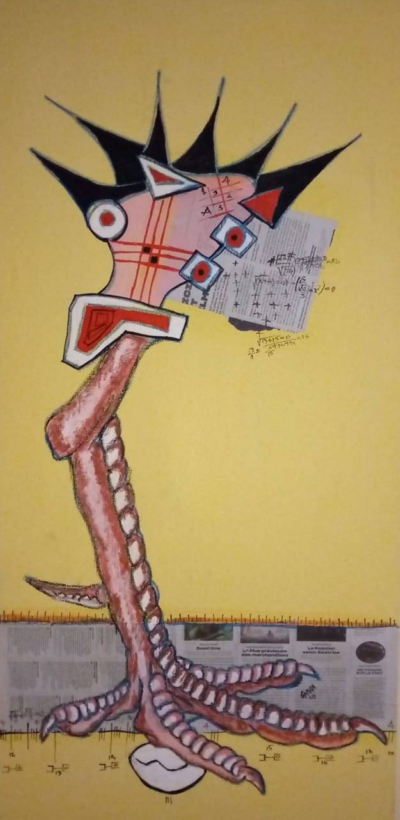 Une toile de G.Nea.