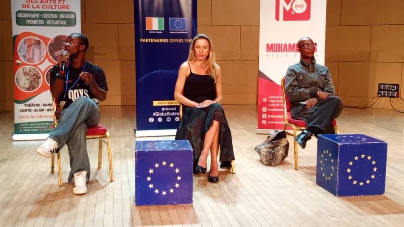 Morel Yannick Bao offre une chorégraphie au son de conseils et de conscientisation.  