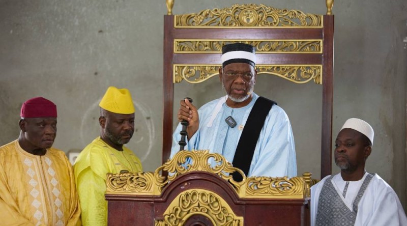 Le président du COSIM, Cheick Ousamane Diakité