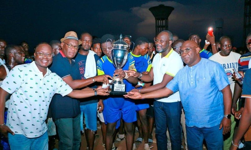 La finale du tournoi de football