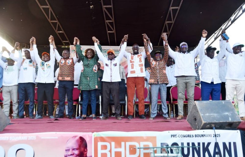 Le pré-congrès du RHDP, le dimanche 8 juin 2025, à Bouna