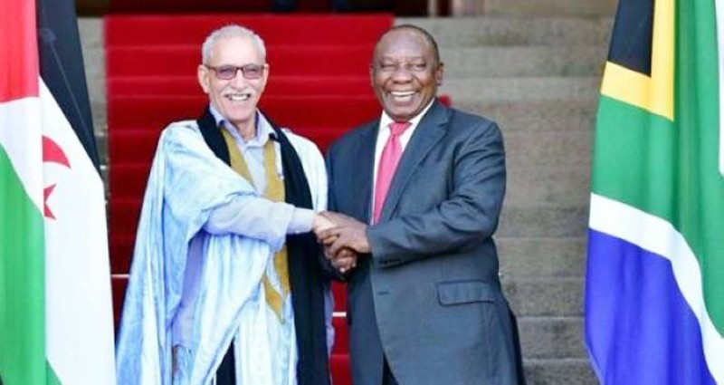 Les regards sont désormais tournés vers Pretoria où Brahim Ghali a encore ses entrées. Mais encore pour combien de temps ? (Ph: Dr)