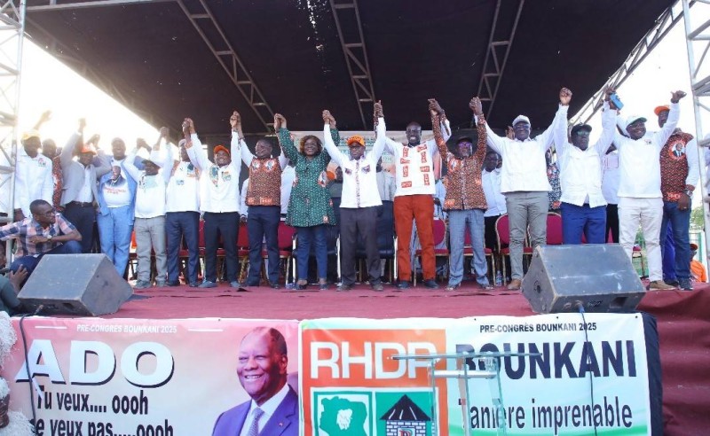 Le Bounkani parle d’une seule voix pour le président Ouattara.